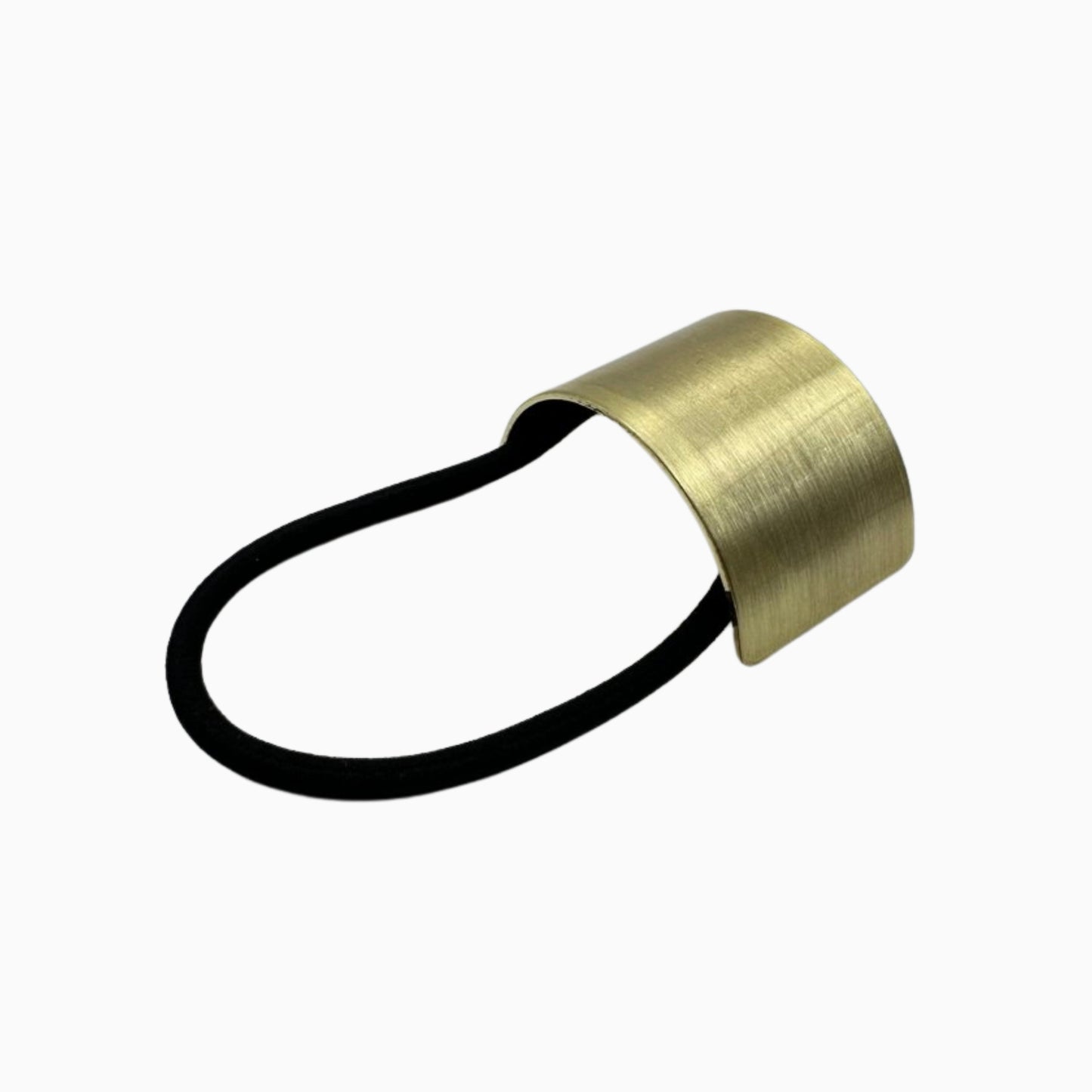 Alessia - Matte Gold Cylinder Hair Tie