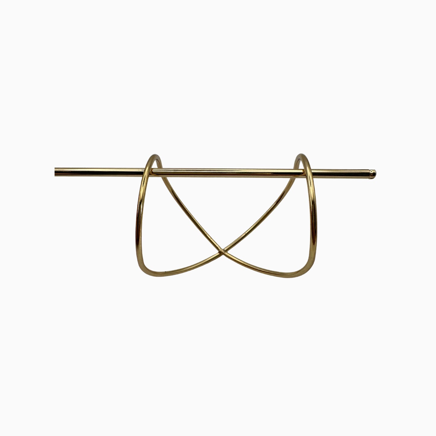 Gabriela - Elegant Gold-Tone Metal Hairpin