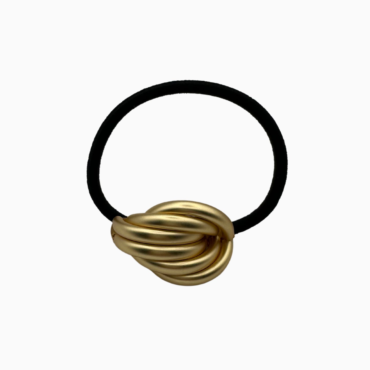 Victoria - Gold-Tone Knot Hair Tie