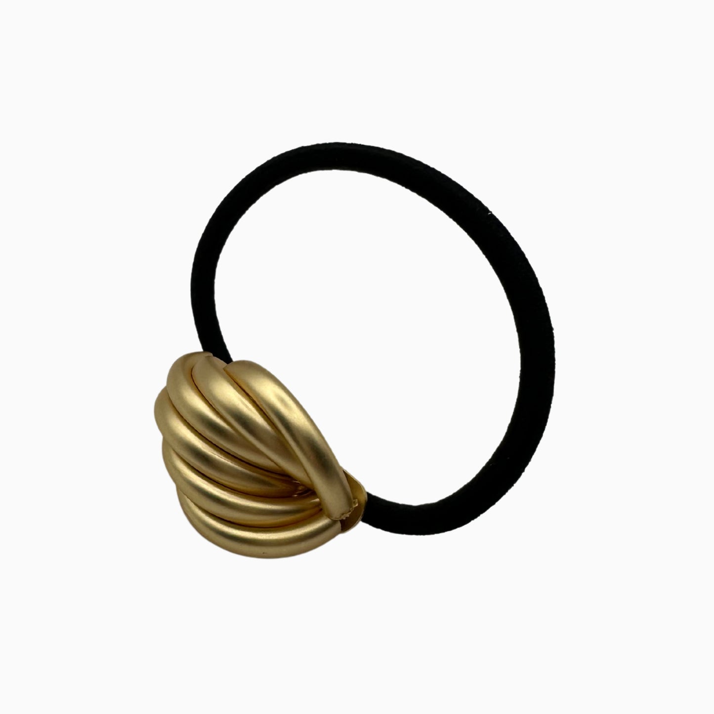 Victoria - Gold-Tone Knot Hair Tie