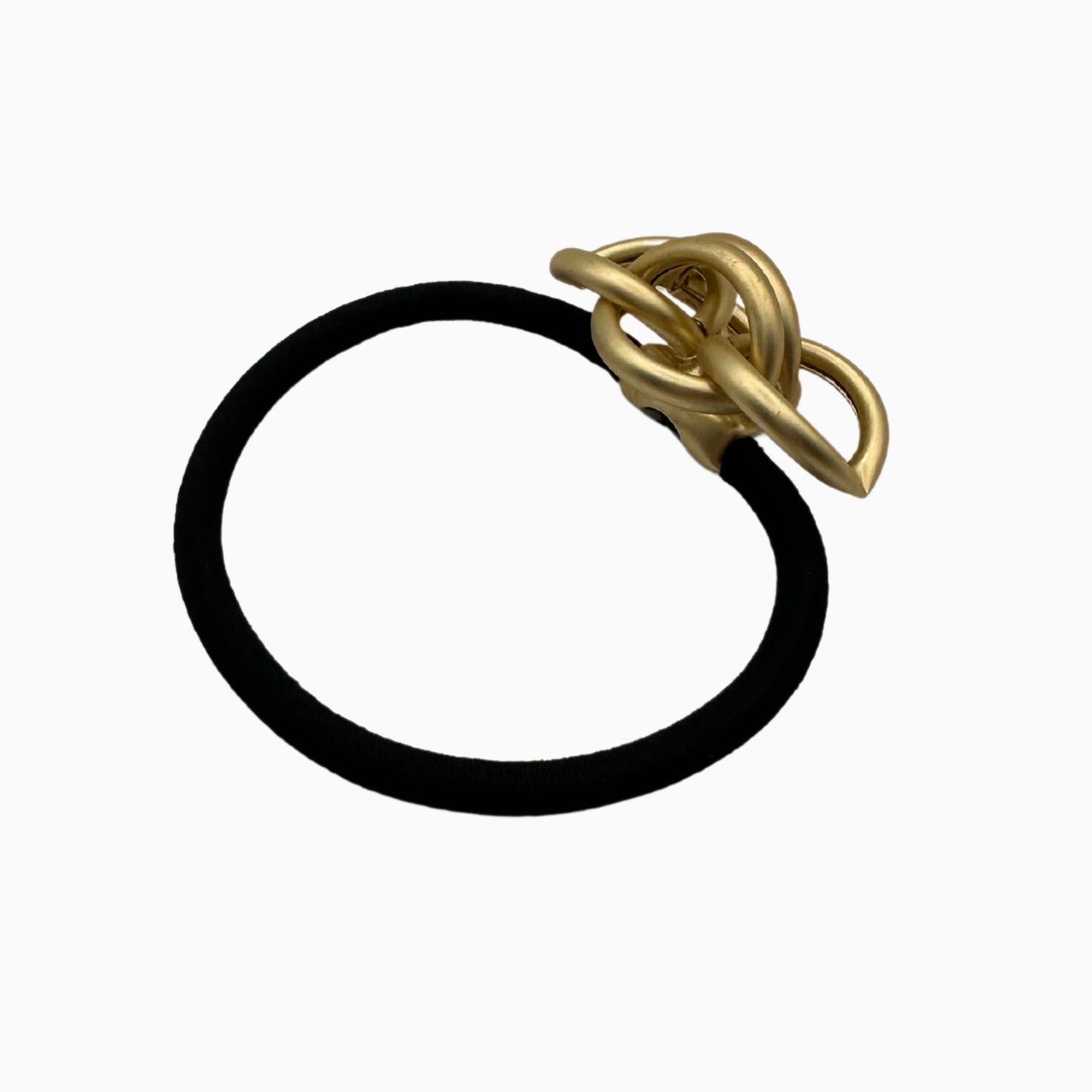 Salome - Gold-Tone Interlocking Circle Hair Tie